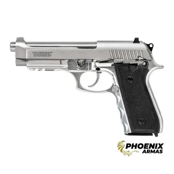 Pistola Taurus 92 AFS-D Calibre 9mm Inox phoenix armas