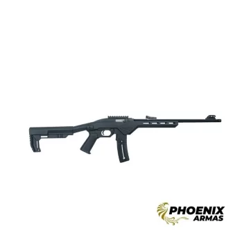 Rifle-CBC-22LR-Semiautomatico-Tactical-18-Phoenix-armas-Paulinia