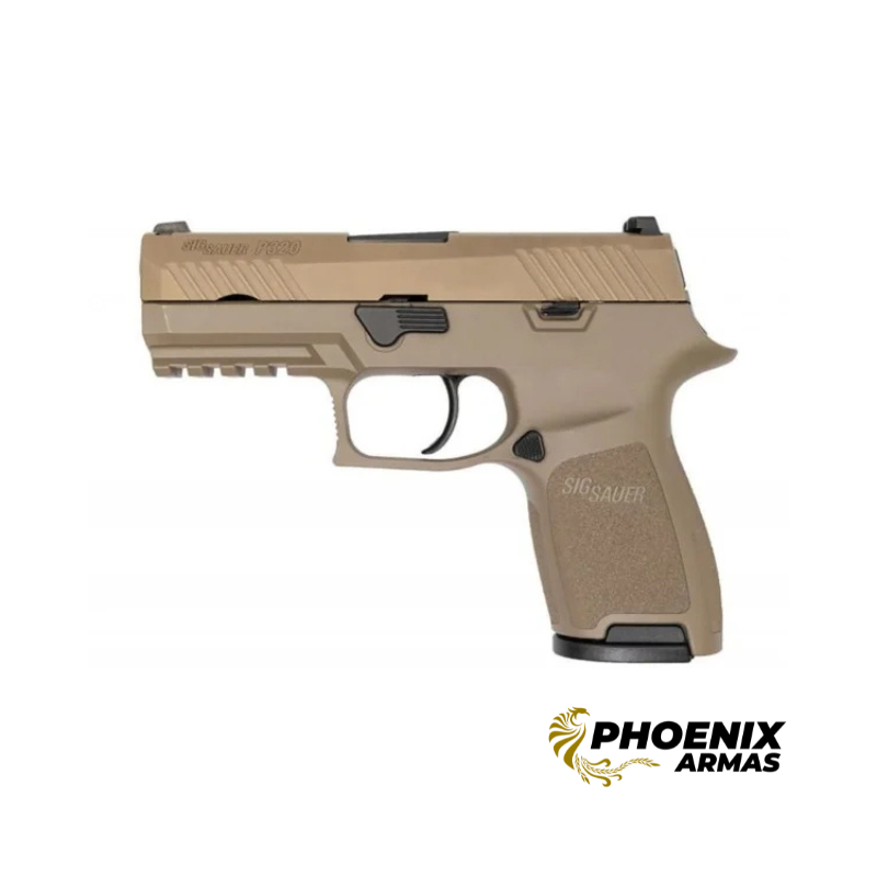 Pistola Sig Sauer P320 Compact 9mm Cap. 3x15T Coyote - Imagem 2
