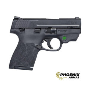 Pistola Smith & Wesson M&P9 Shield 9mm M2.0 Laser Green 7+1